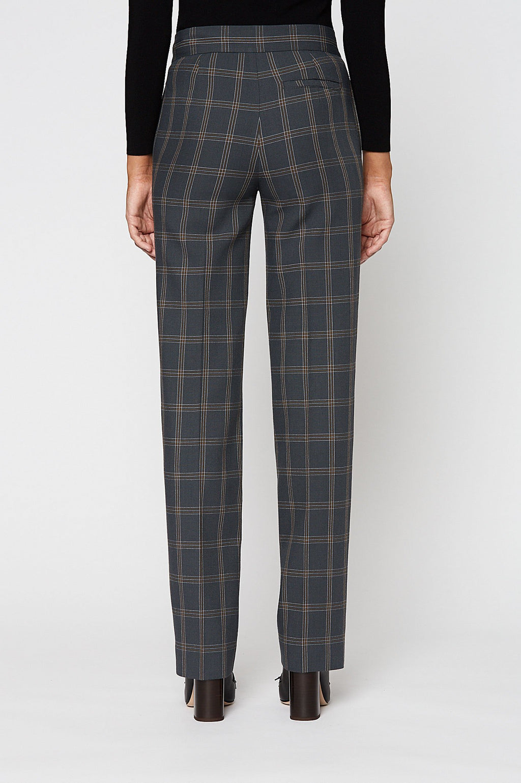 PLAID TAILORED TROUSER