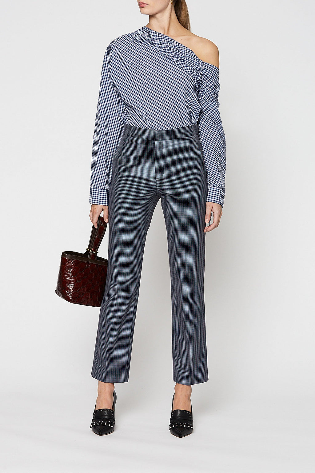 MINI CHECK TROUSER