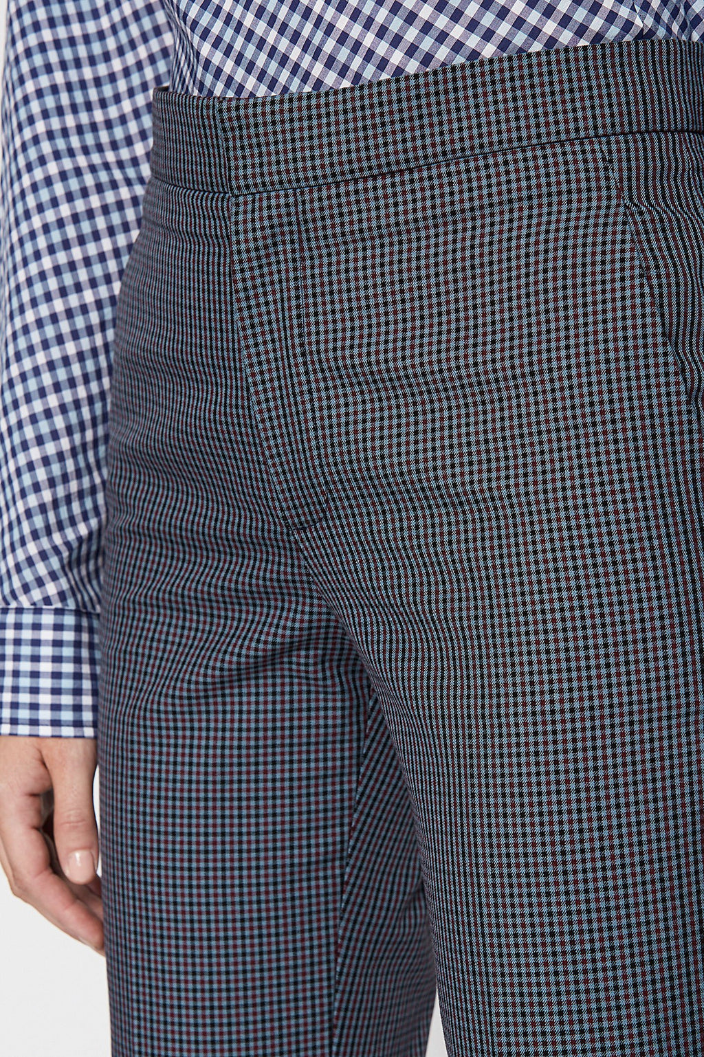 MINI CHECK TROUSER