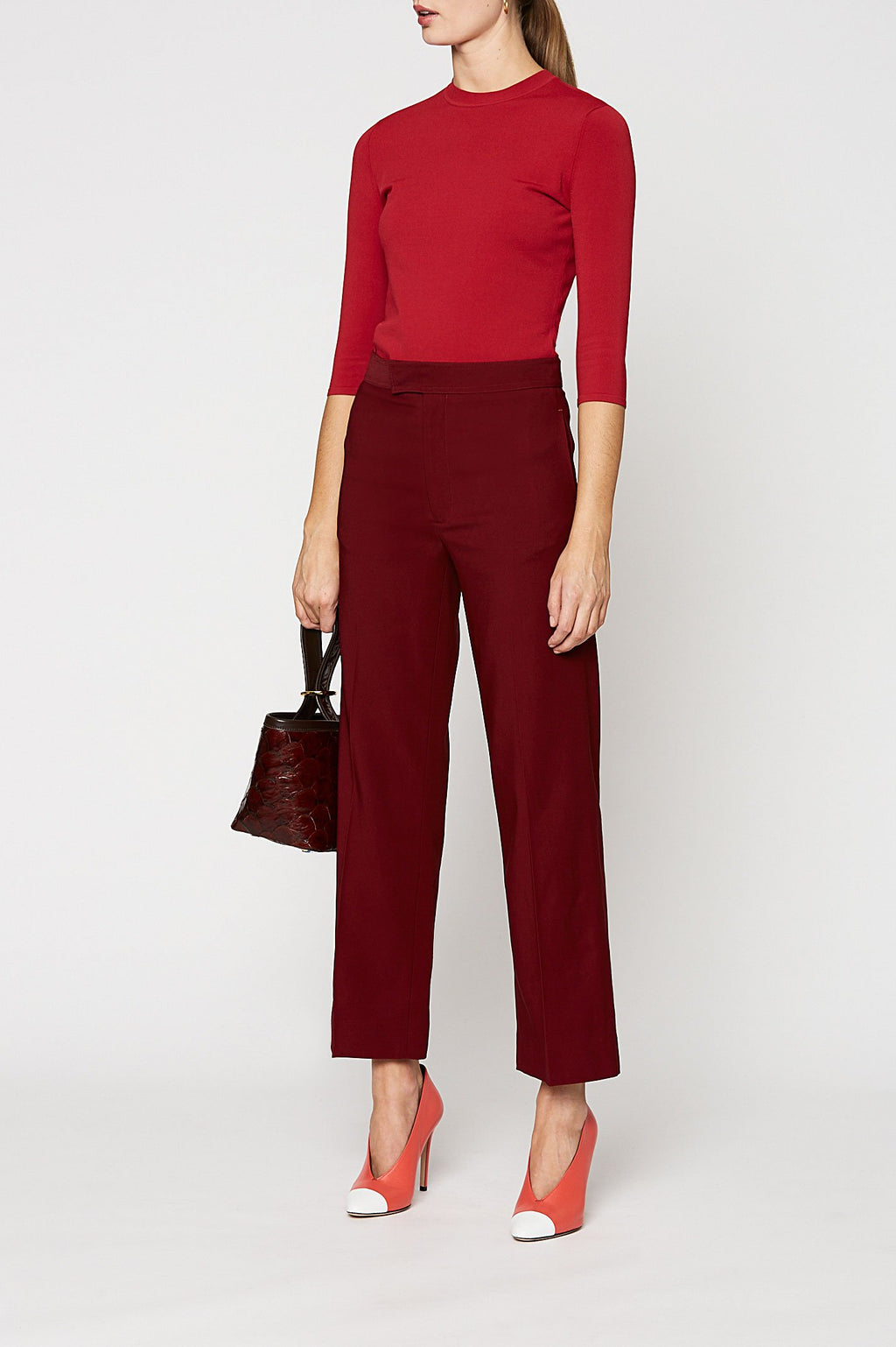 CREPE TAILORED TROUSER