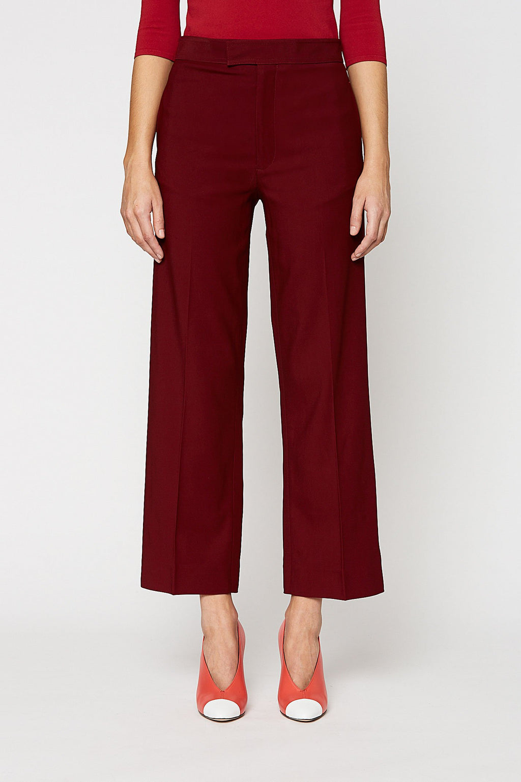 CREPE TAILORED TROUSER