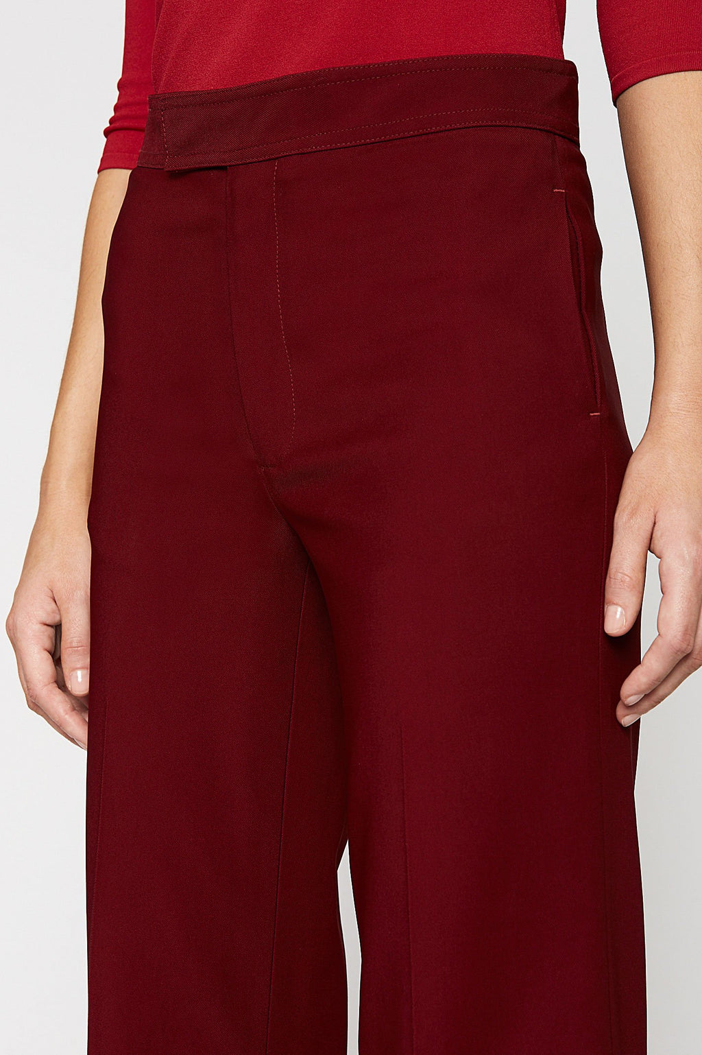 CREPE TAILORED TROUSER
