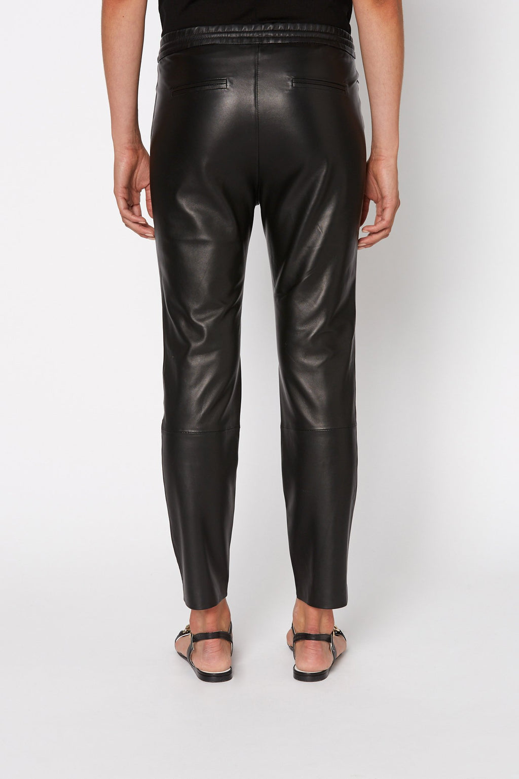 LEATHER JOGGER