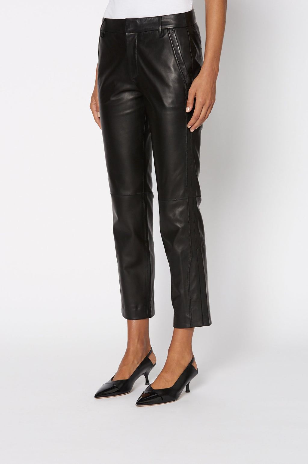 LEATHER TROUSER