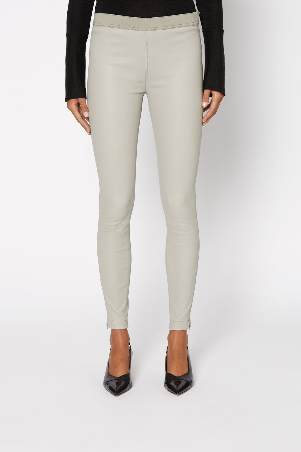 STRETCH LEATHER LEGGING