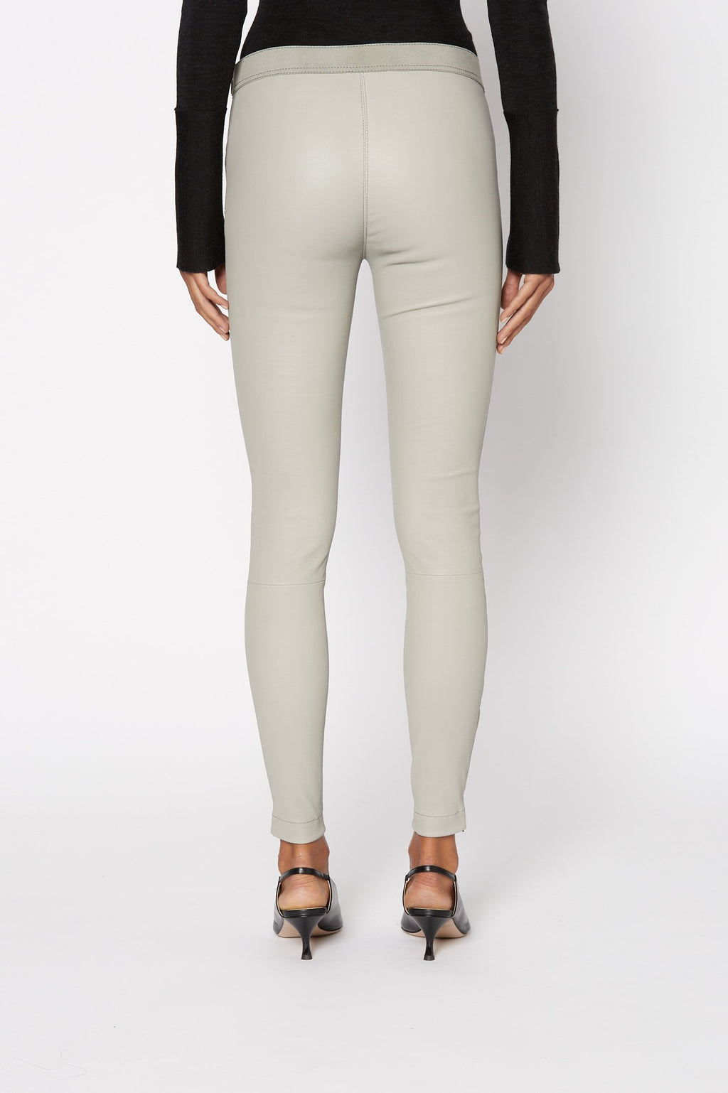 STRETCH LEATHER LEGGING