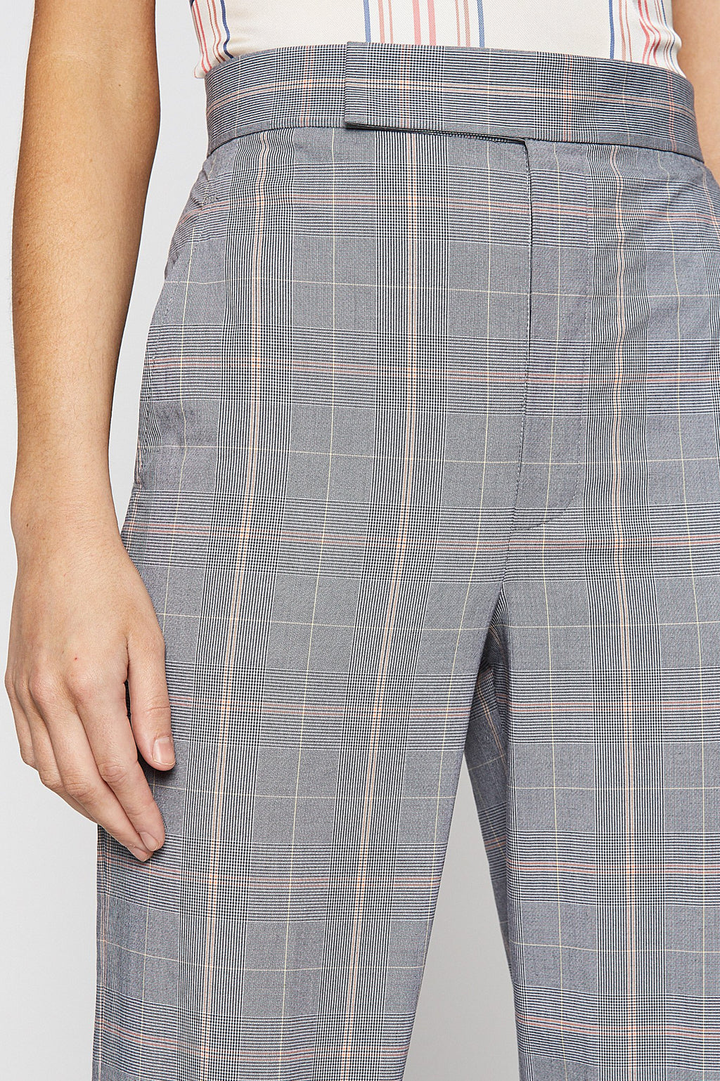CHECK TROUSER