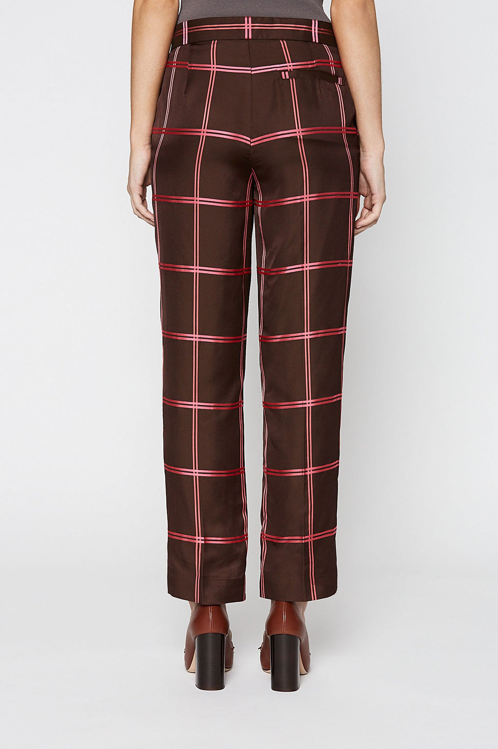 CHECK TROUSER