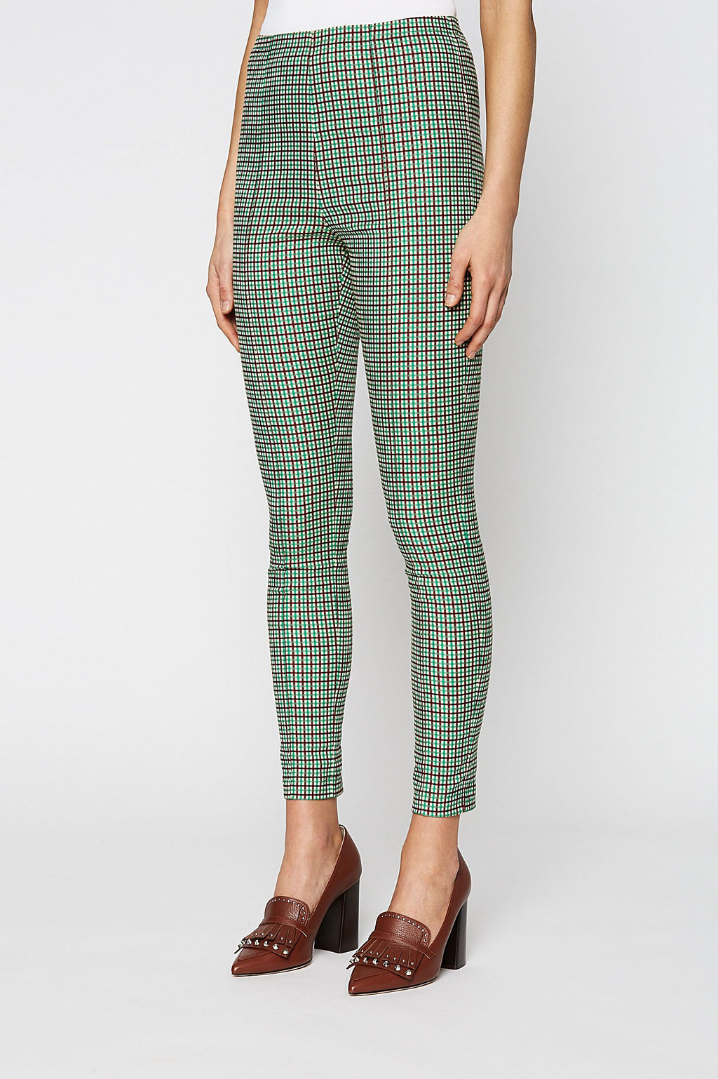 MINI PLAID PINTUCK LEGGING