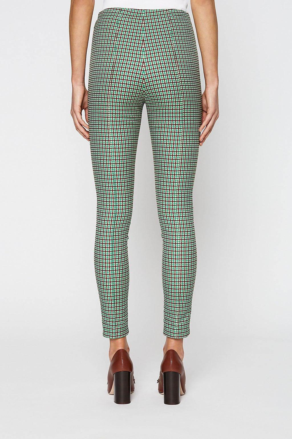 MINI PLAID PINTUCK LEGGING