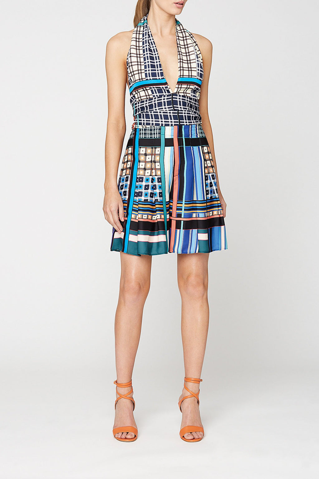 PUZZLE PRINT SHORT