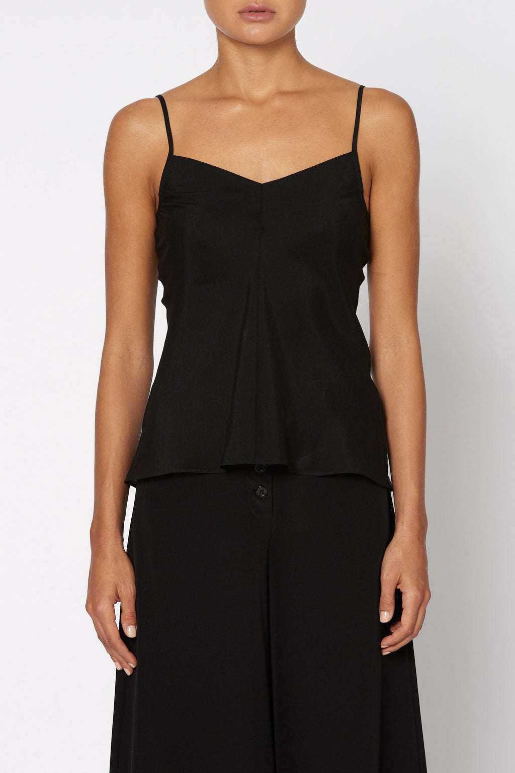 SILK V NECK CAMI