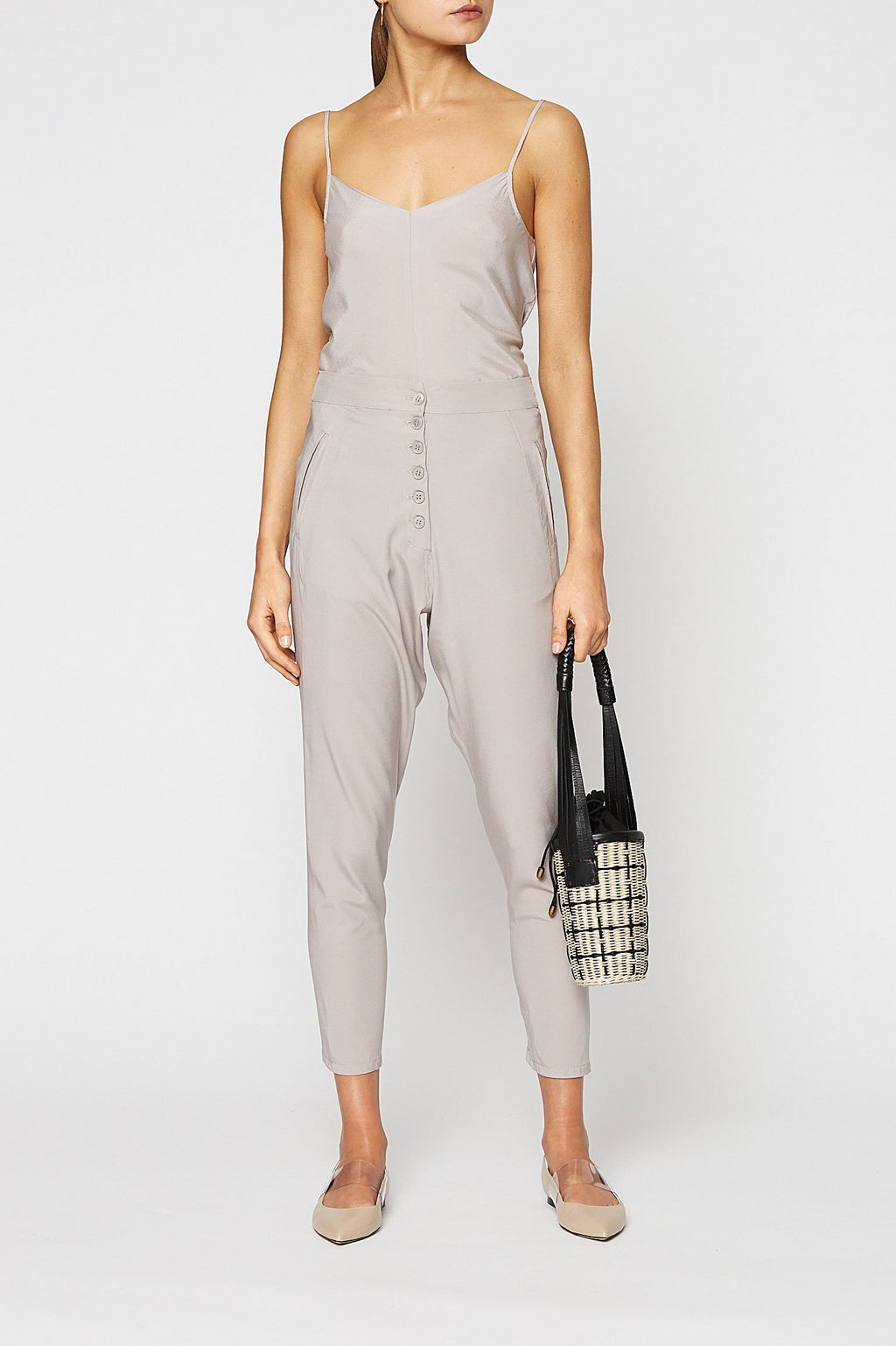 SILK V NECK CAMI