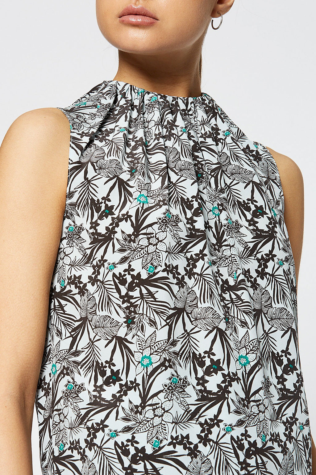 CDC STRIPE PALM TANK