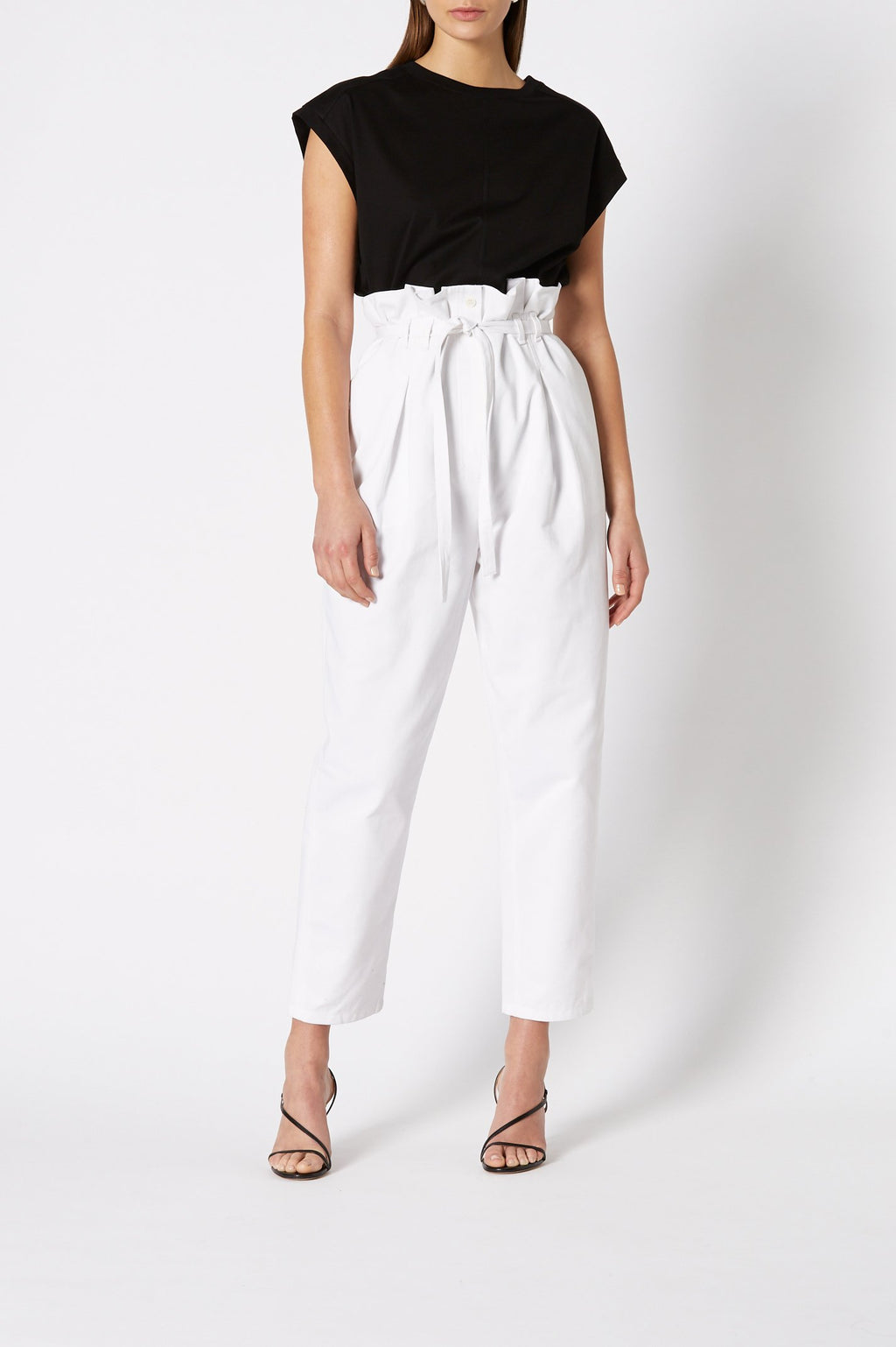 MERCERISED SLEEVELESS TEE