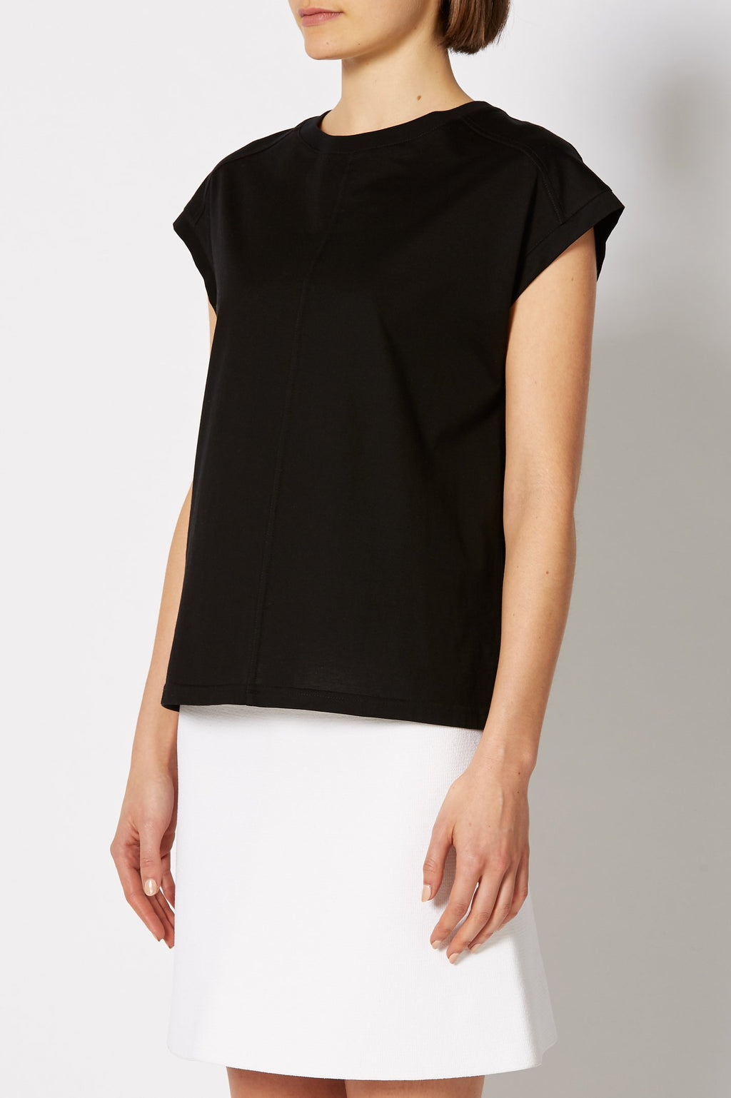 MERCERISED SLEEVELESS TEE