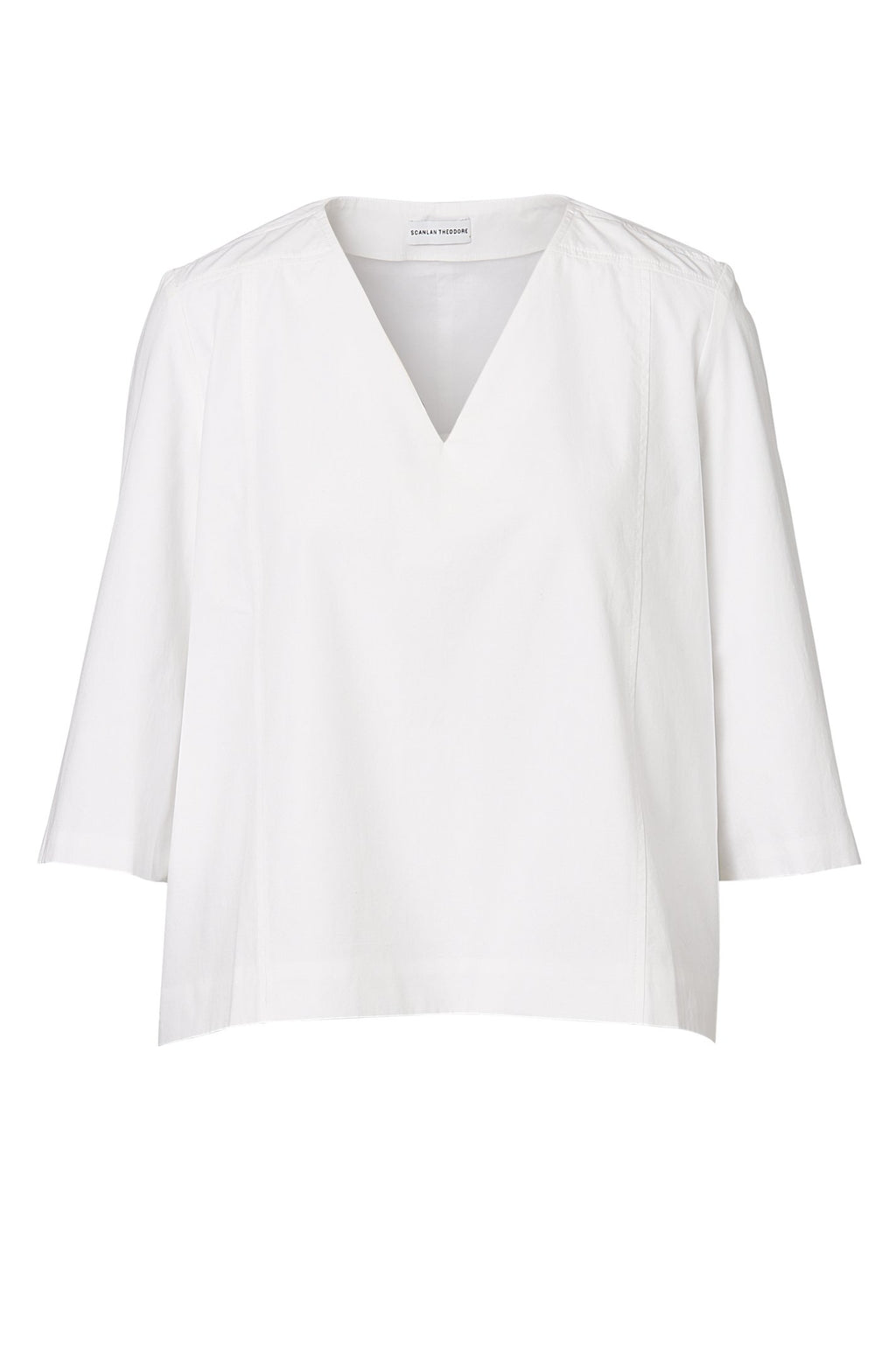 TAILORED COTTON TOP