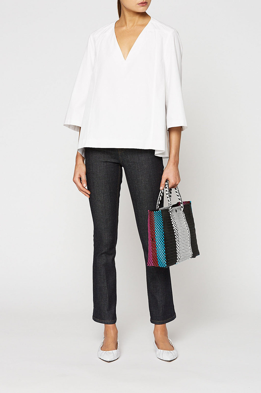 TAILORED COTTON TOP