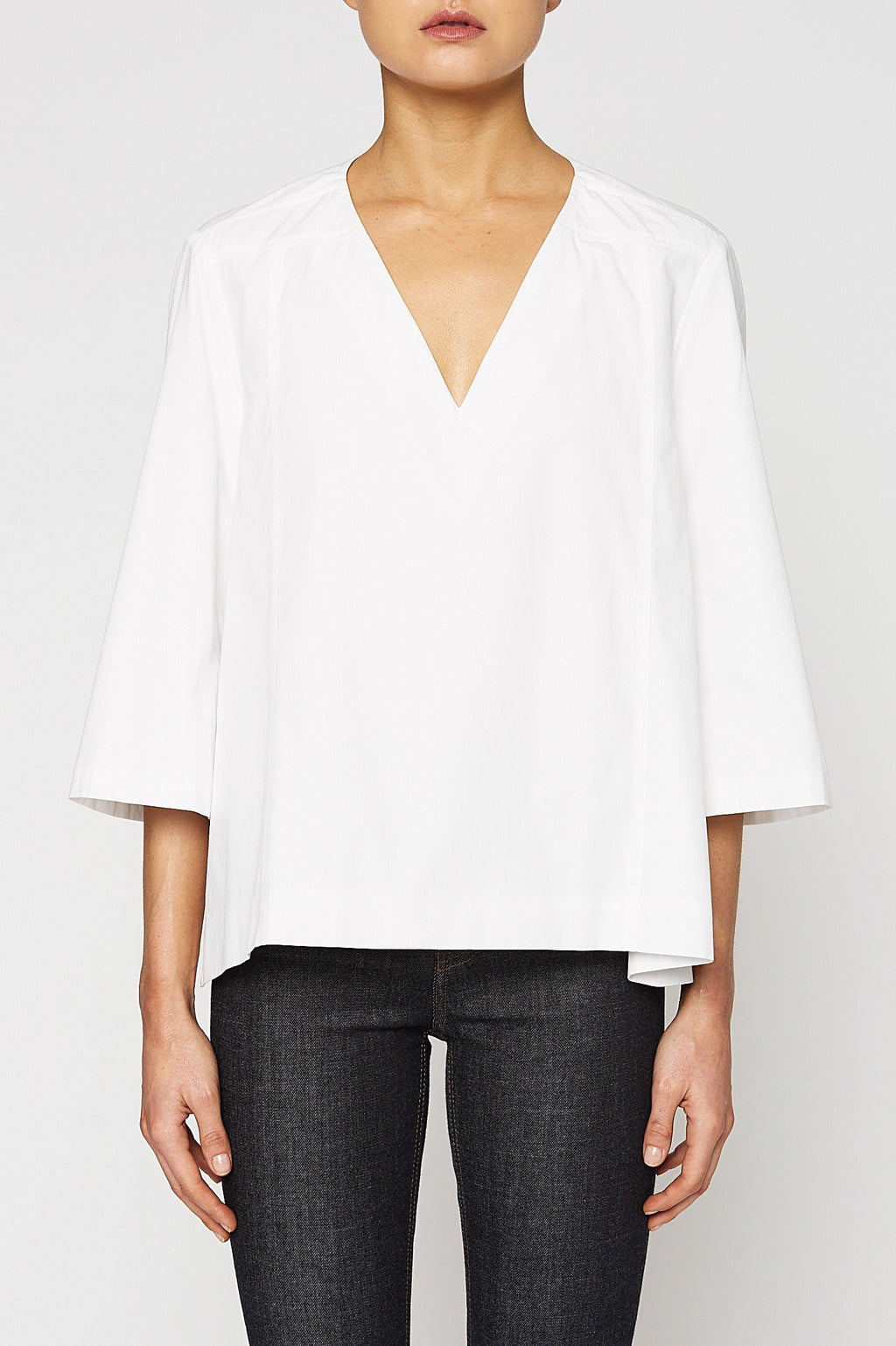 TAILORED COTTON TOP