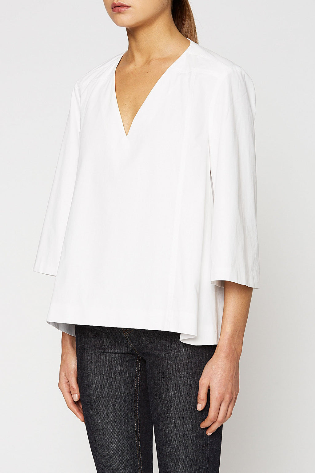 TAILORED COTTON TOP