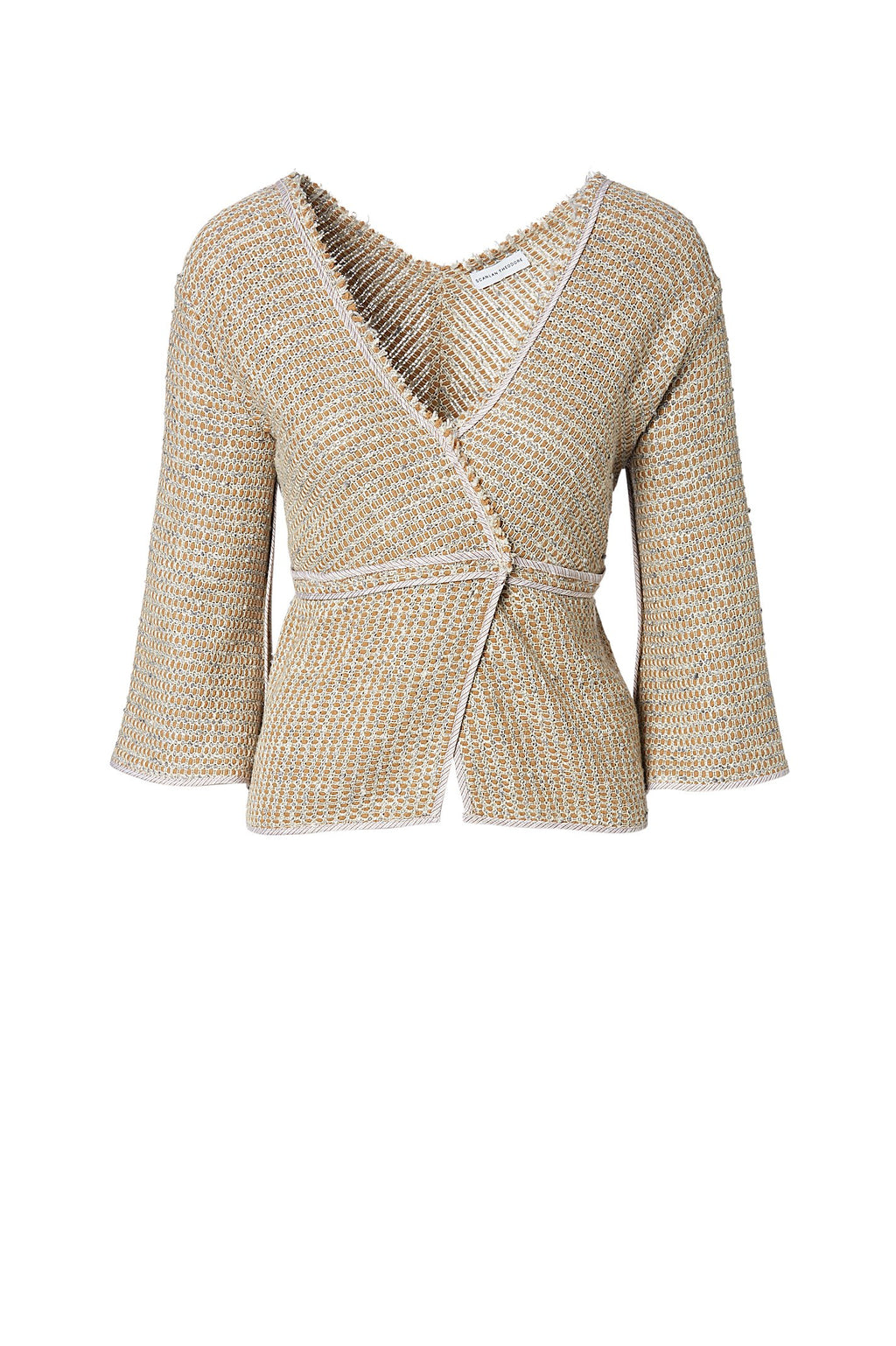 BASKET WEAVE TOP