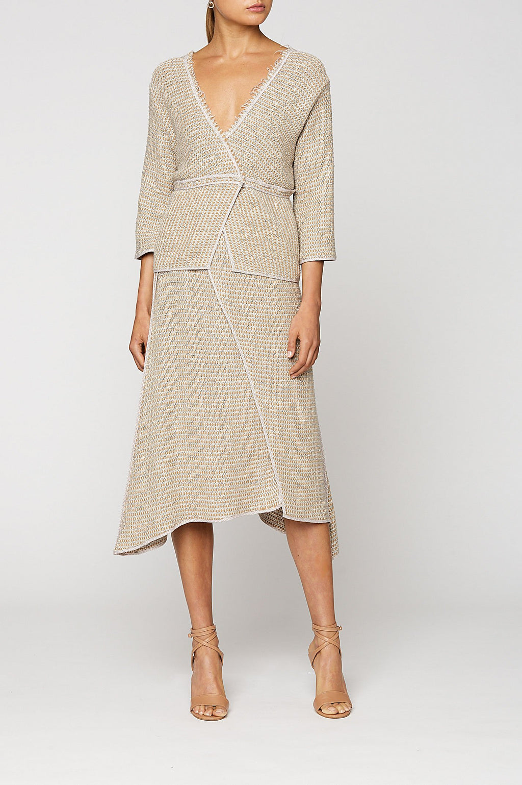 BASKET WEAVE TOP