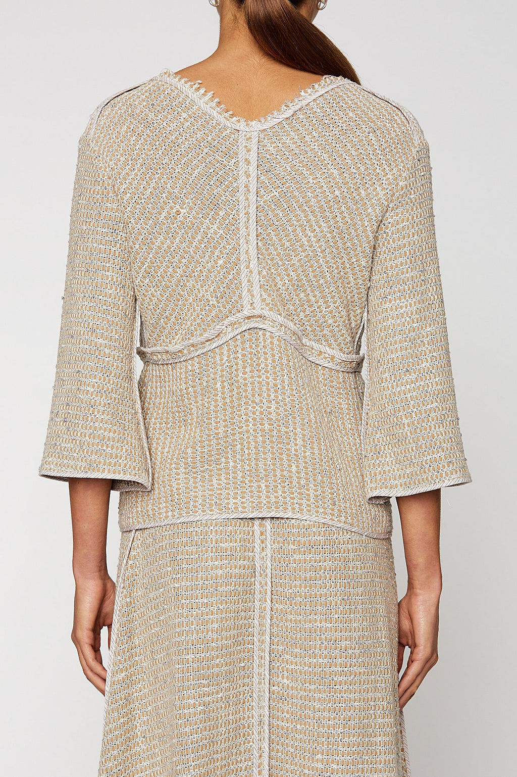 BASKET WEAVE TOP