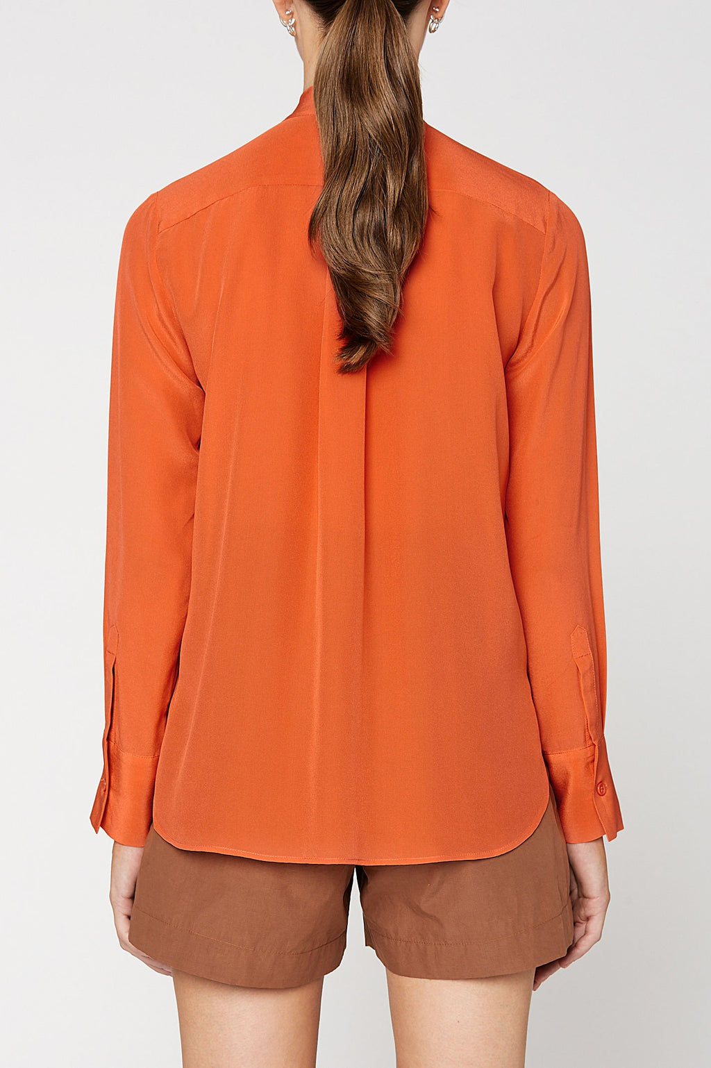 CDC PINTUCK TIE BLOUSE