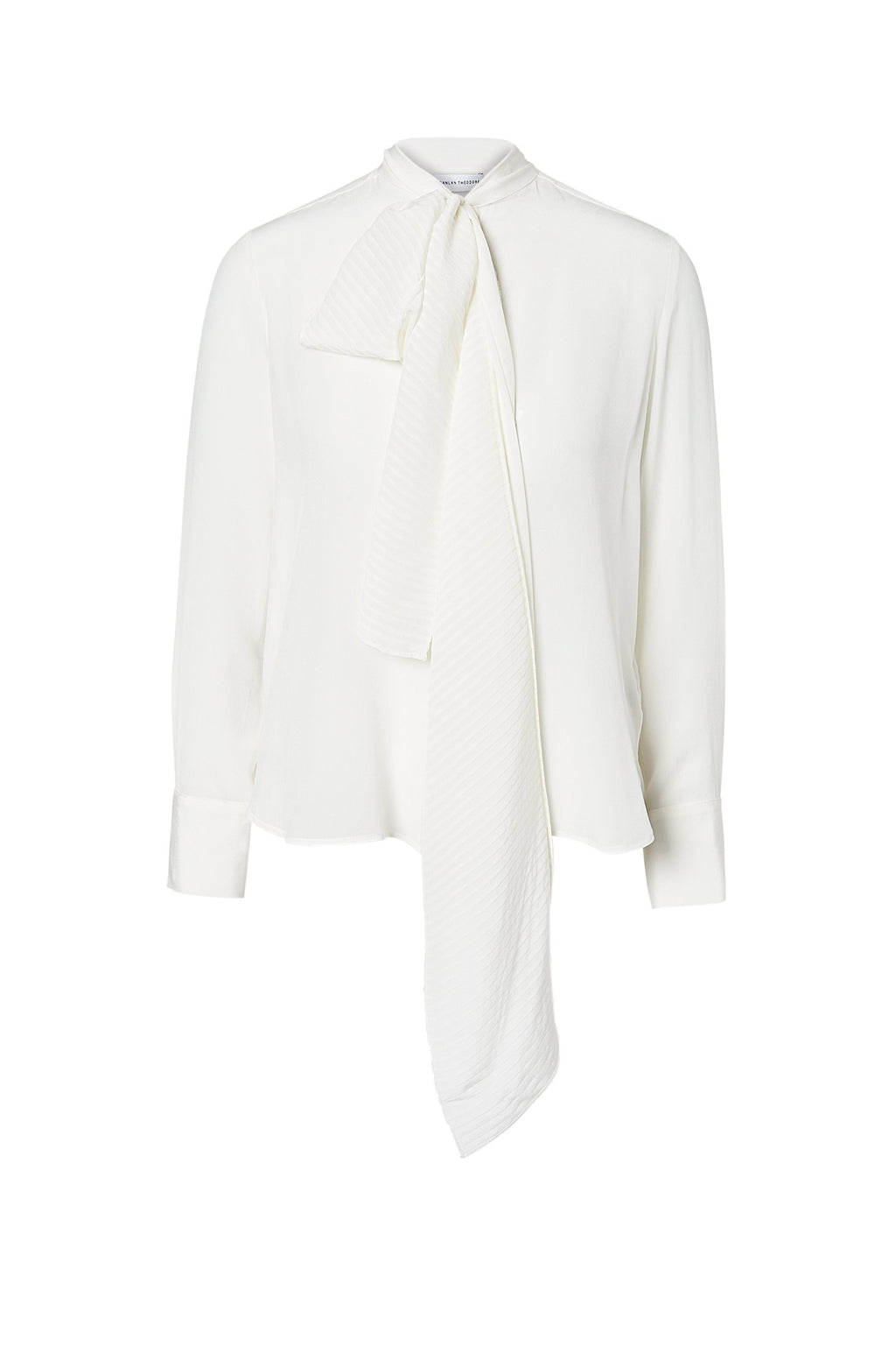 CDC PINTUCK TIE BLOUSE