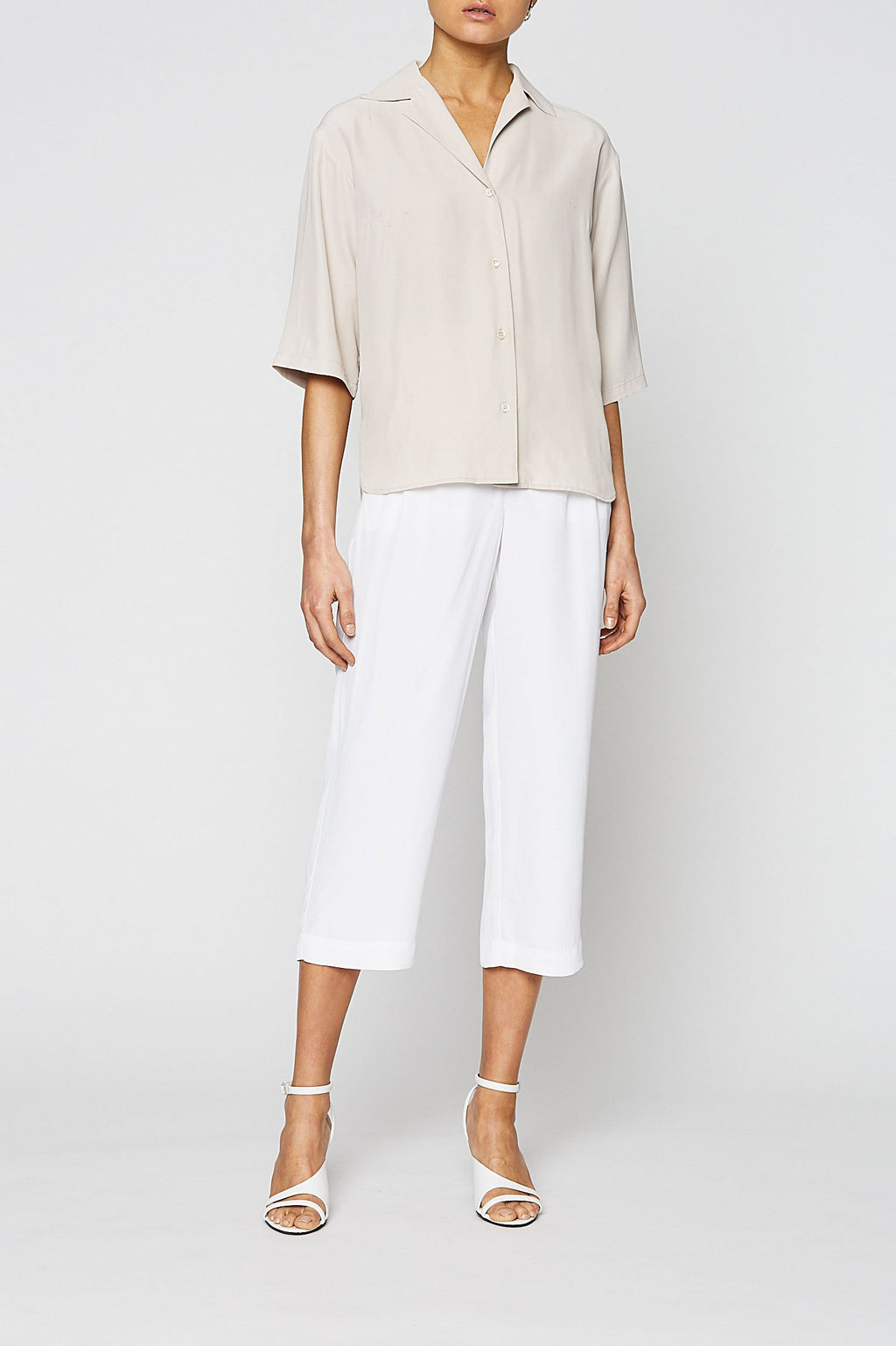 POWDERED VISCOSE SHIRT