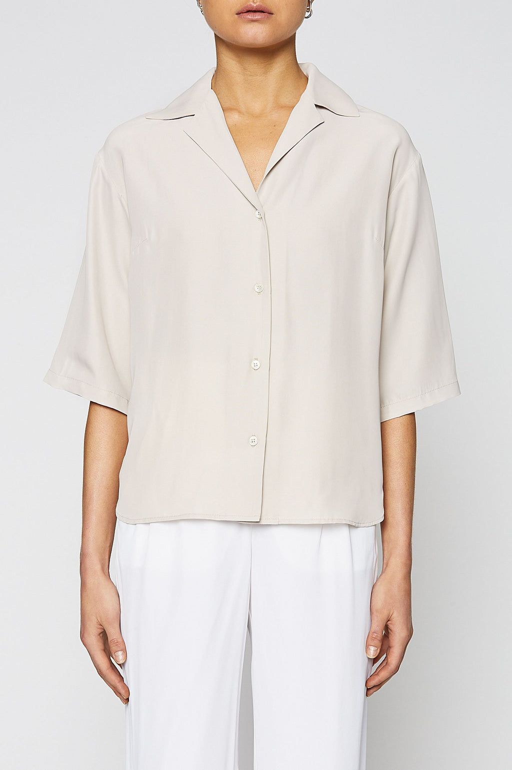 POWDERED VISCOSE SHIRT