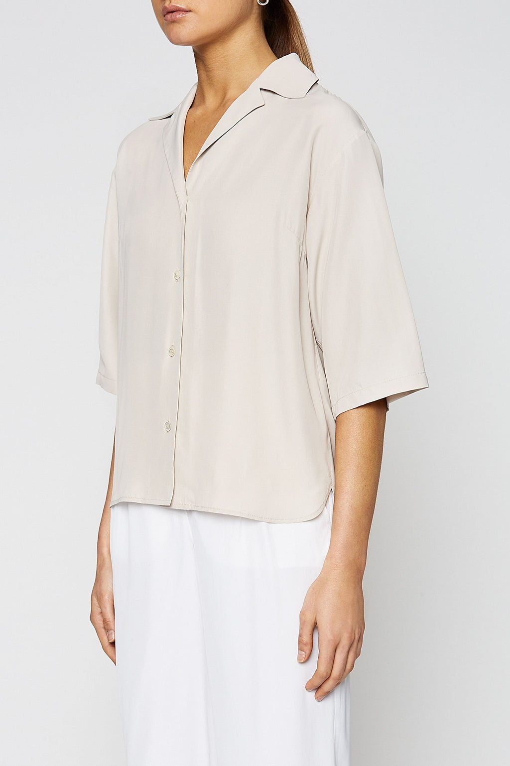 POWDERED VISCOSE SHIRT