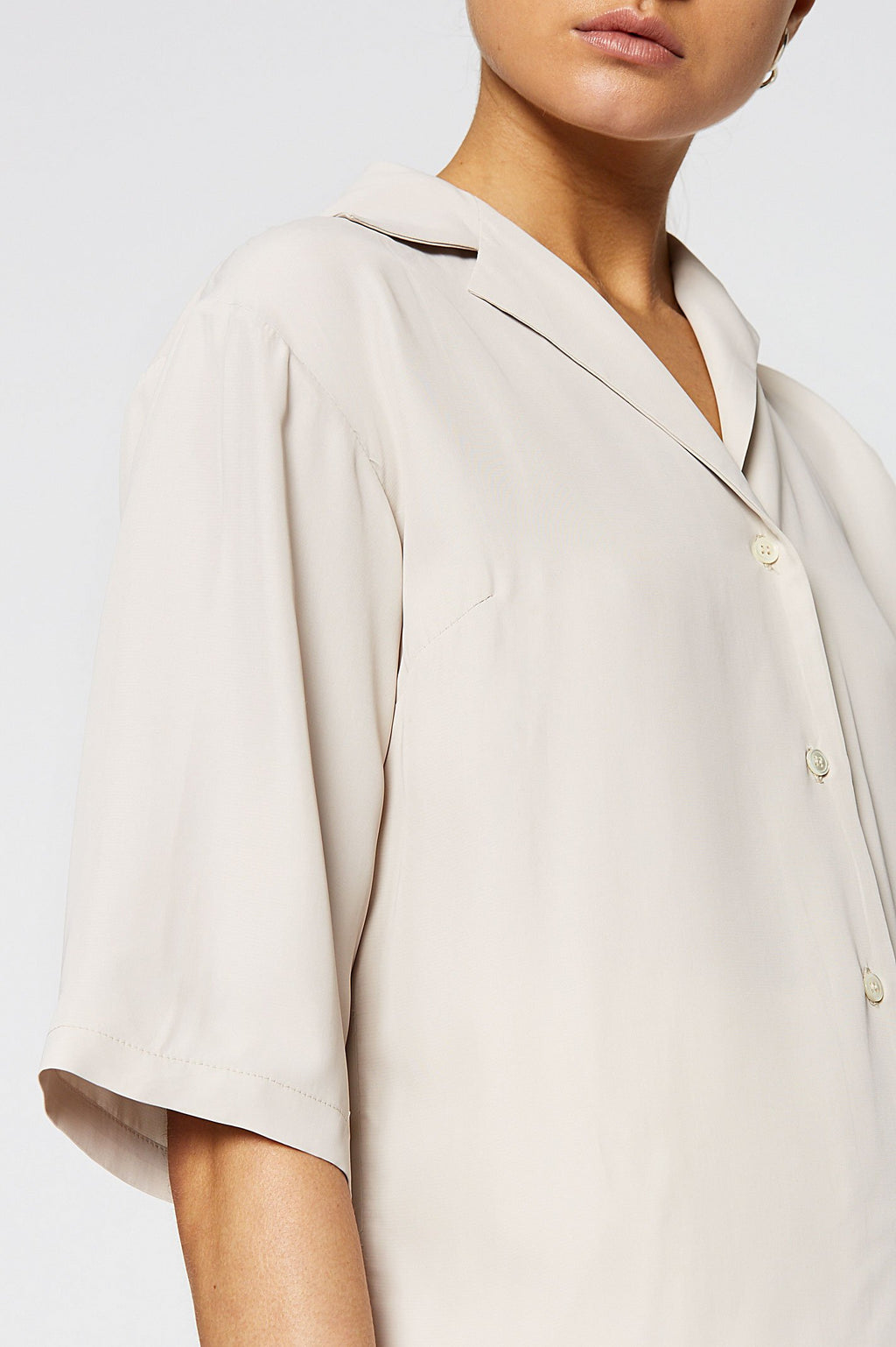 POWDERED VISCOSE SHIRT