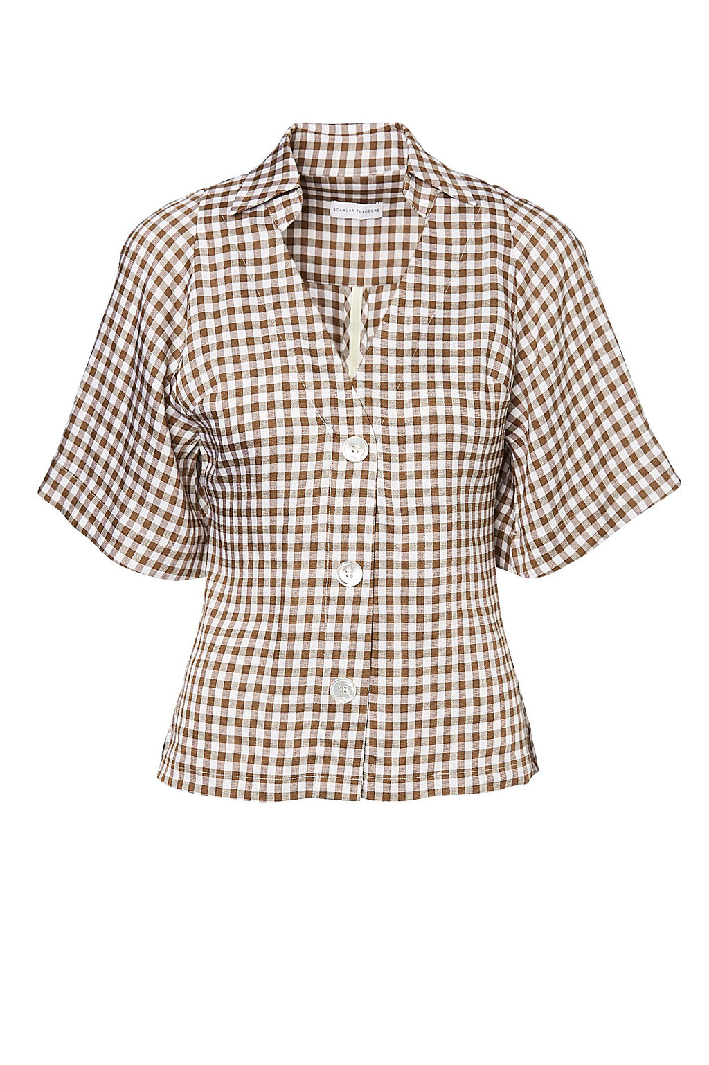 GINGHAM TOP