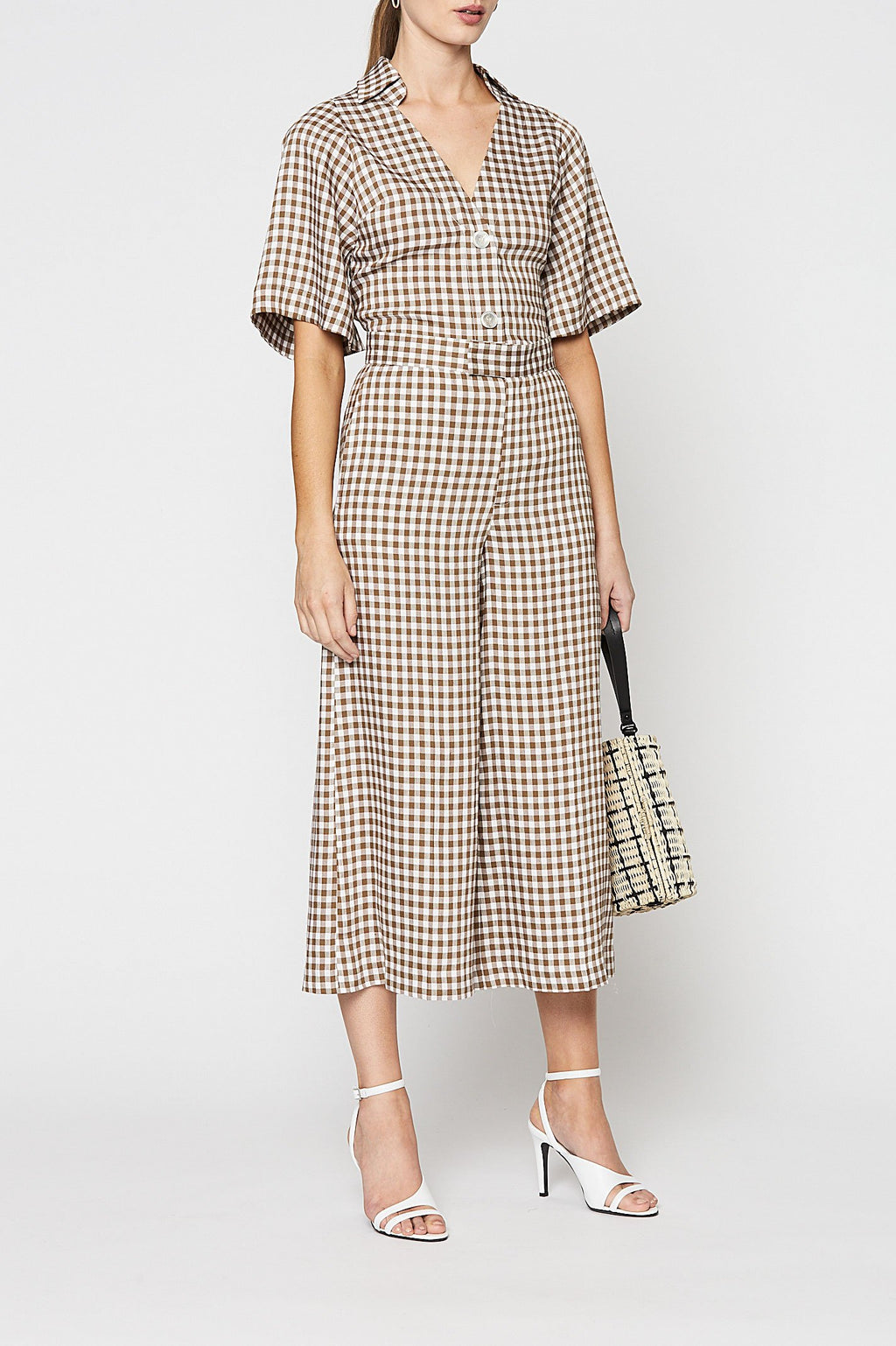GINGHAM TOP