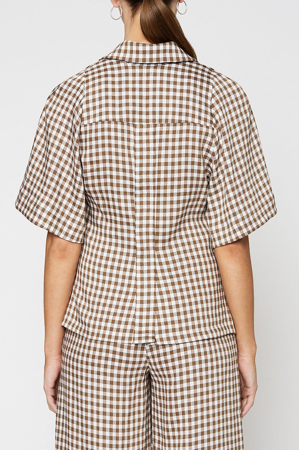 GINGHAM TOP