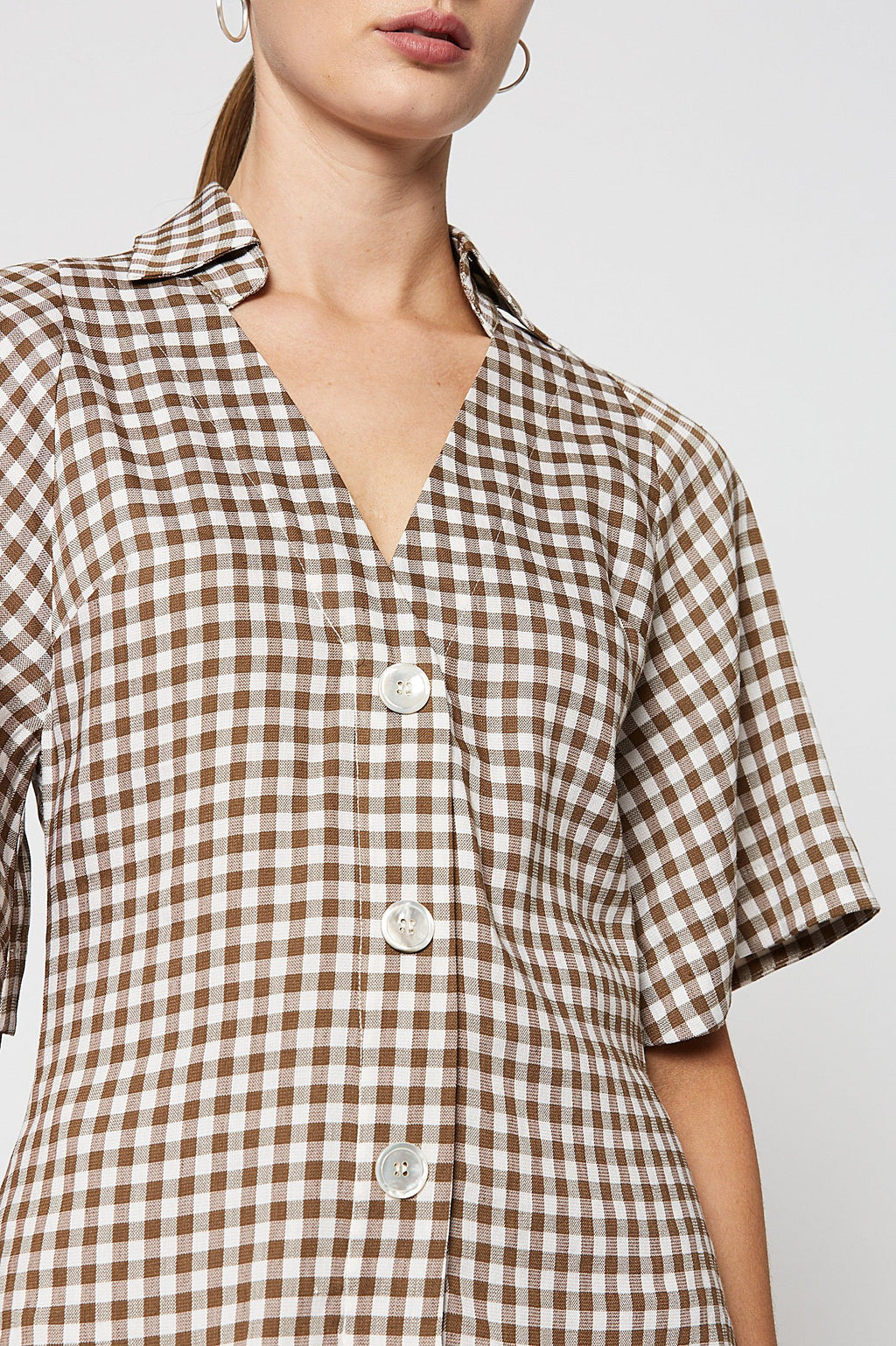 GINGHAM TOP