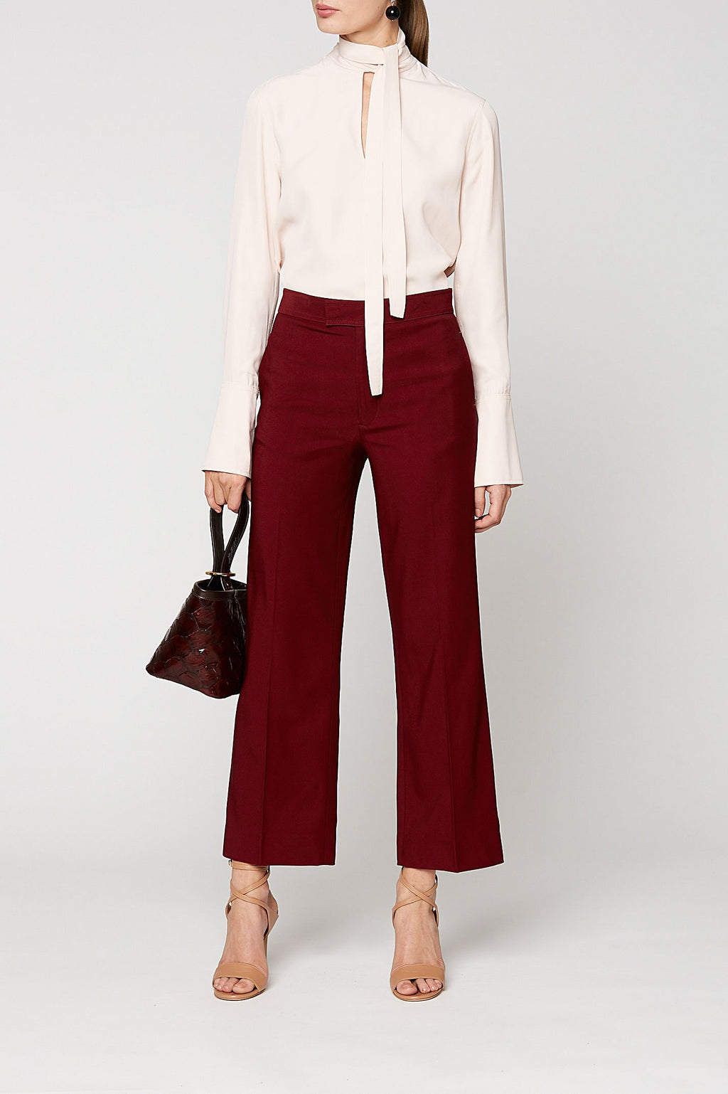 POWDERED VISCOSE BLOUSE