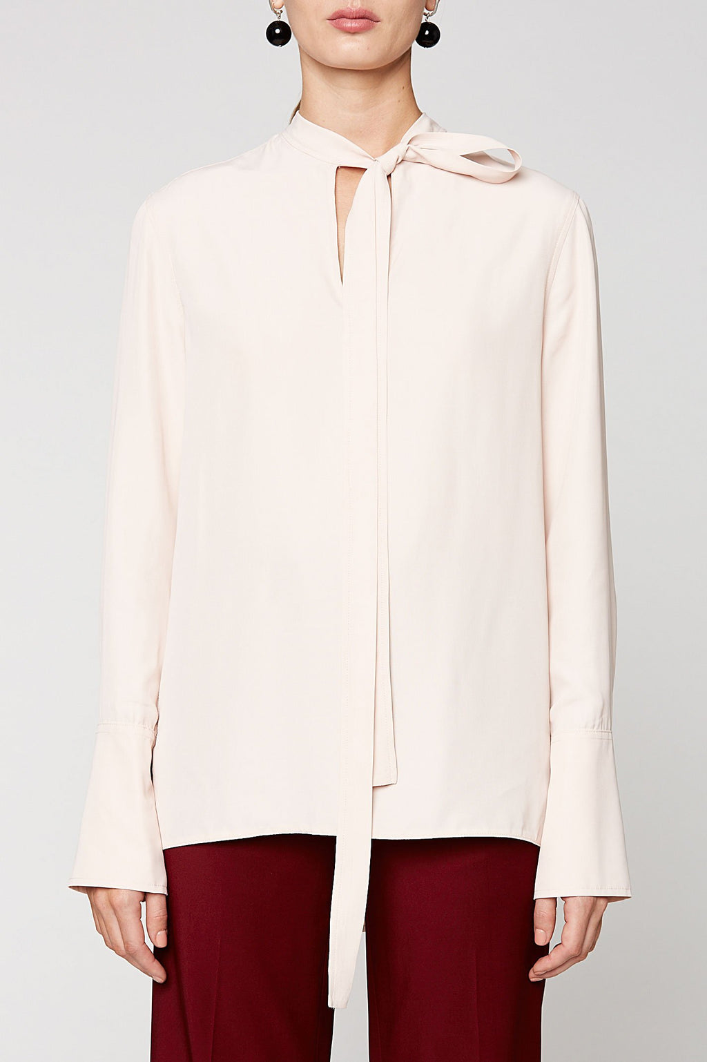 POWDERED VISCOSE BLOUSE