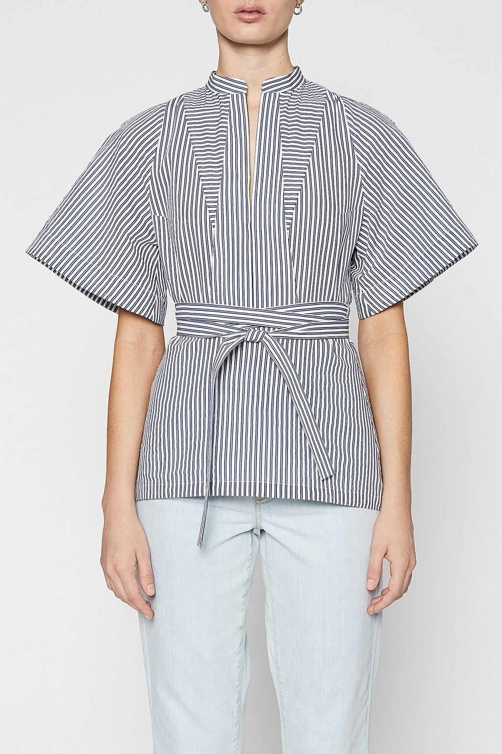 STRIPED COTTON TOP
