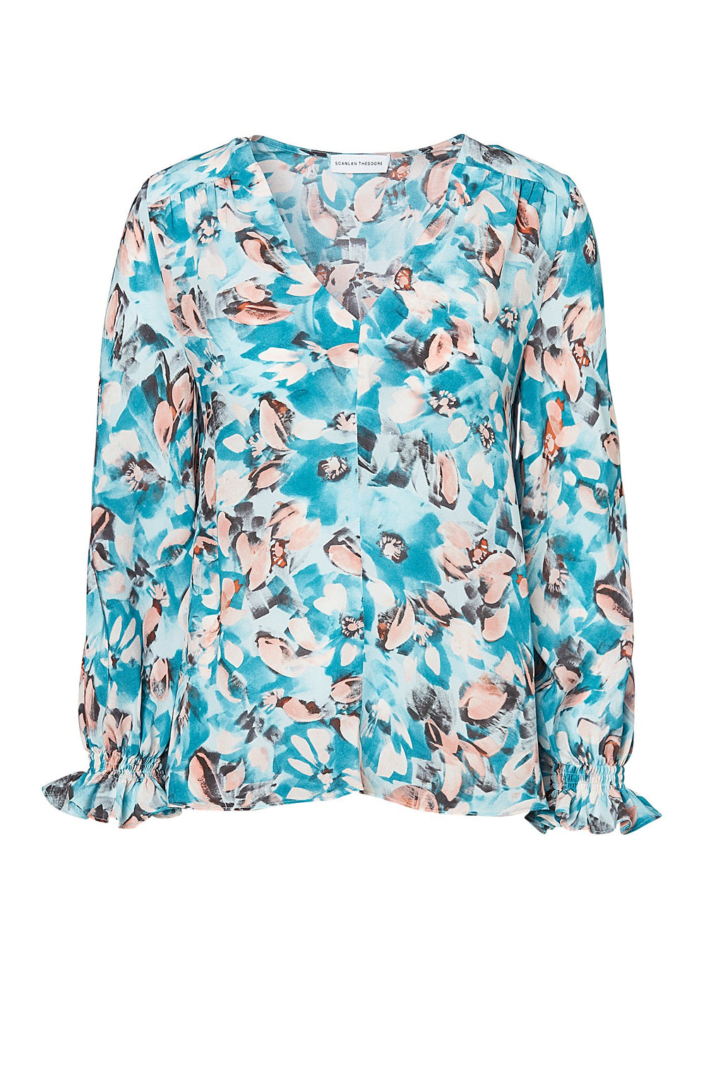 MAGNOLIA PRINT BLOUSE
