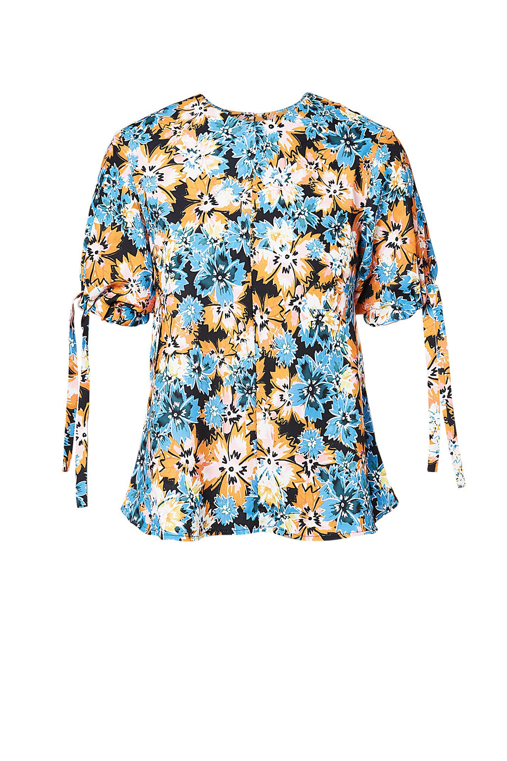 SPIKEY FLORAL TOP
