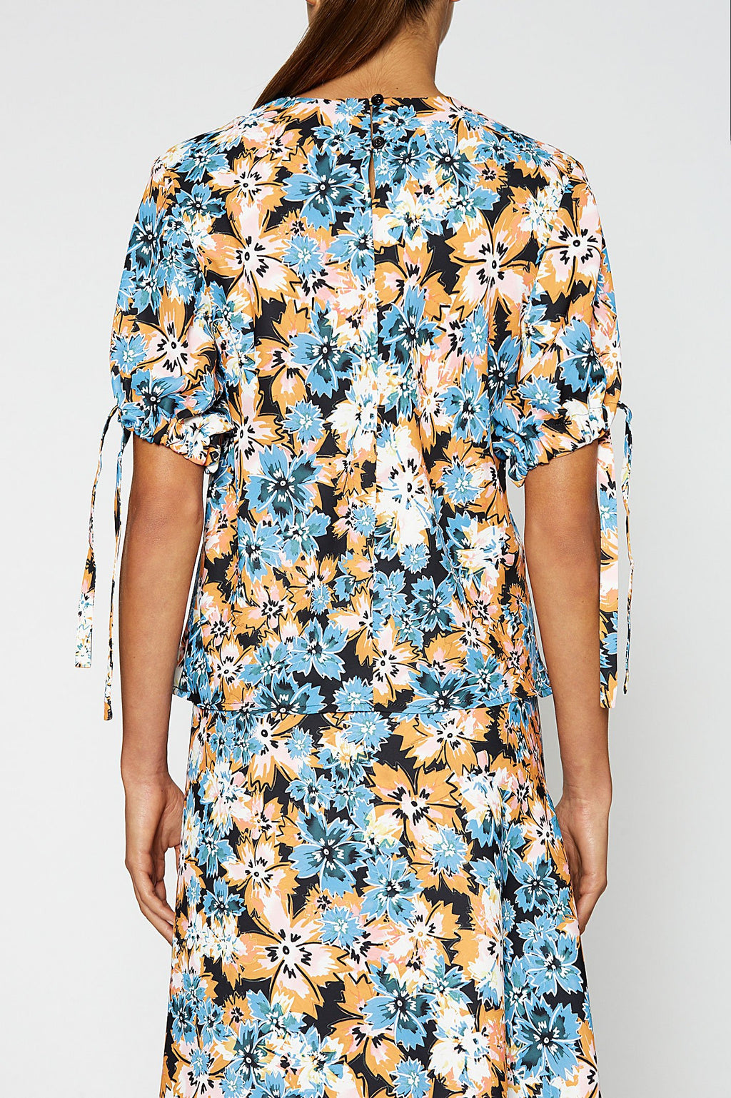 SPIKEY FLORAL TOP