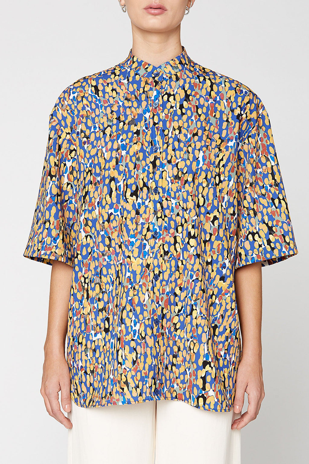 PEPITA PRINT SHIRT