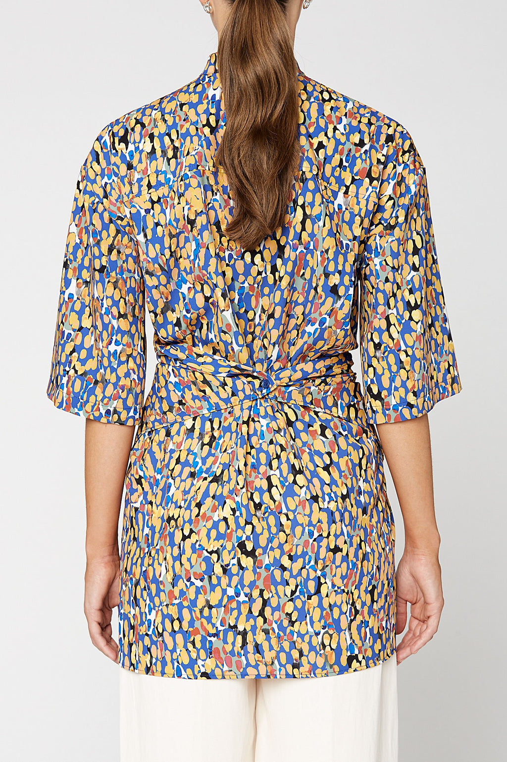 PEPITA PRINT SHIRT