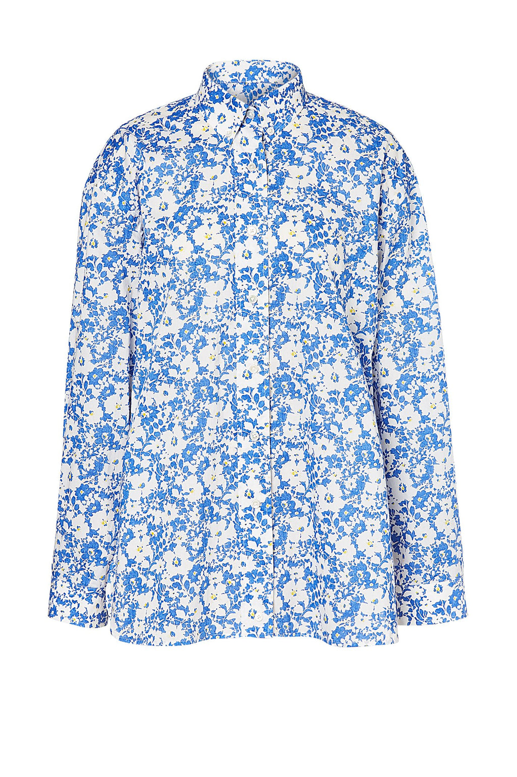FLORAL BUTTON DOWN SHIRT