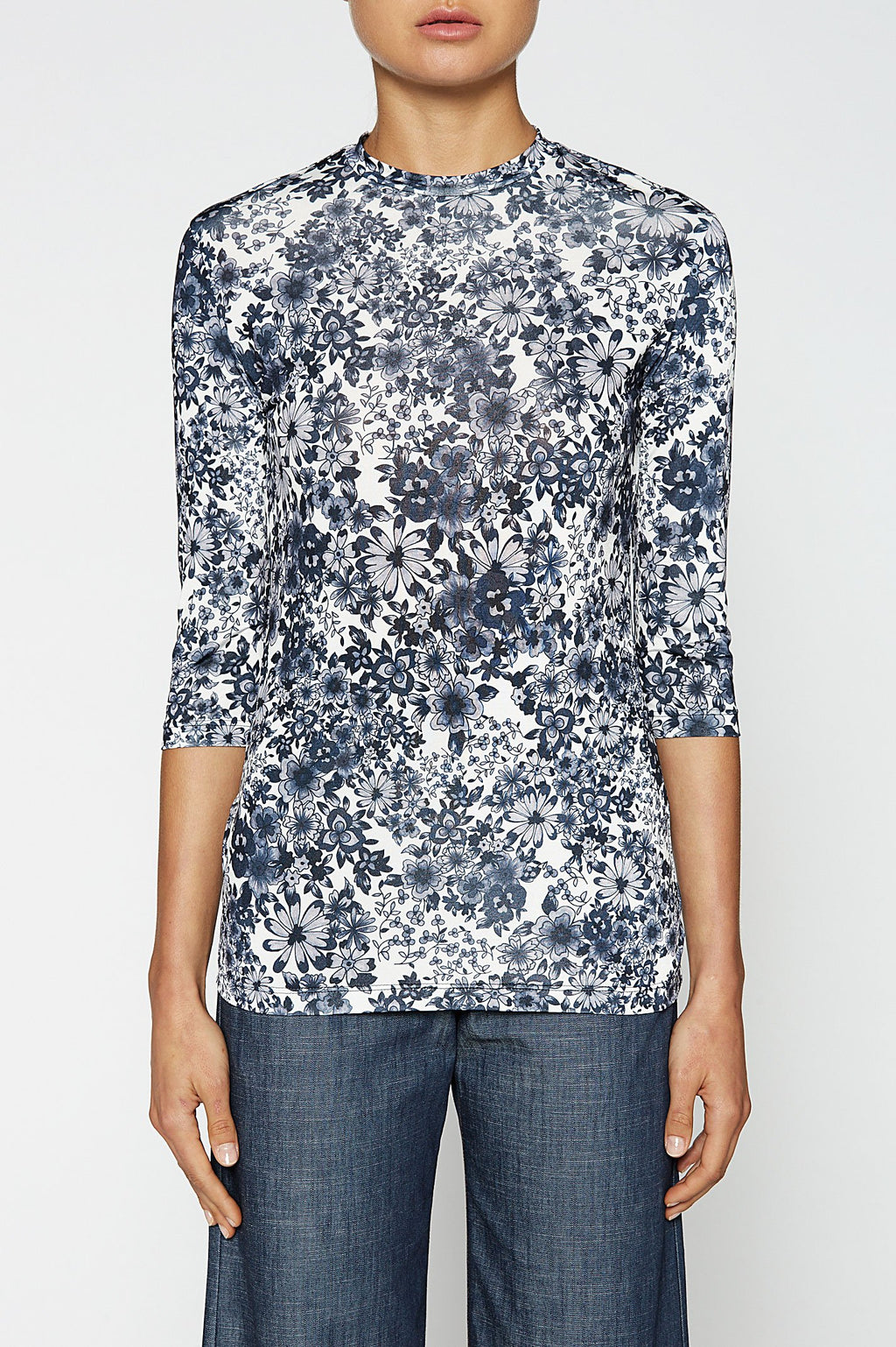 MONO FLORAL TEE