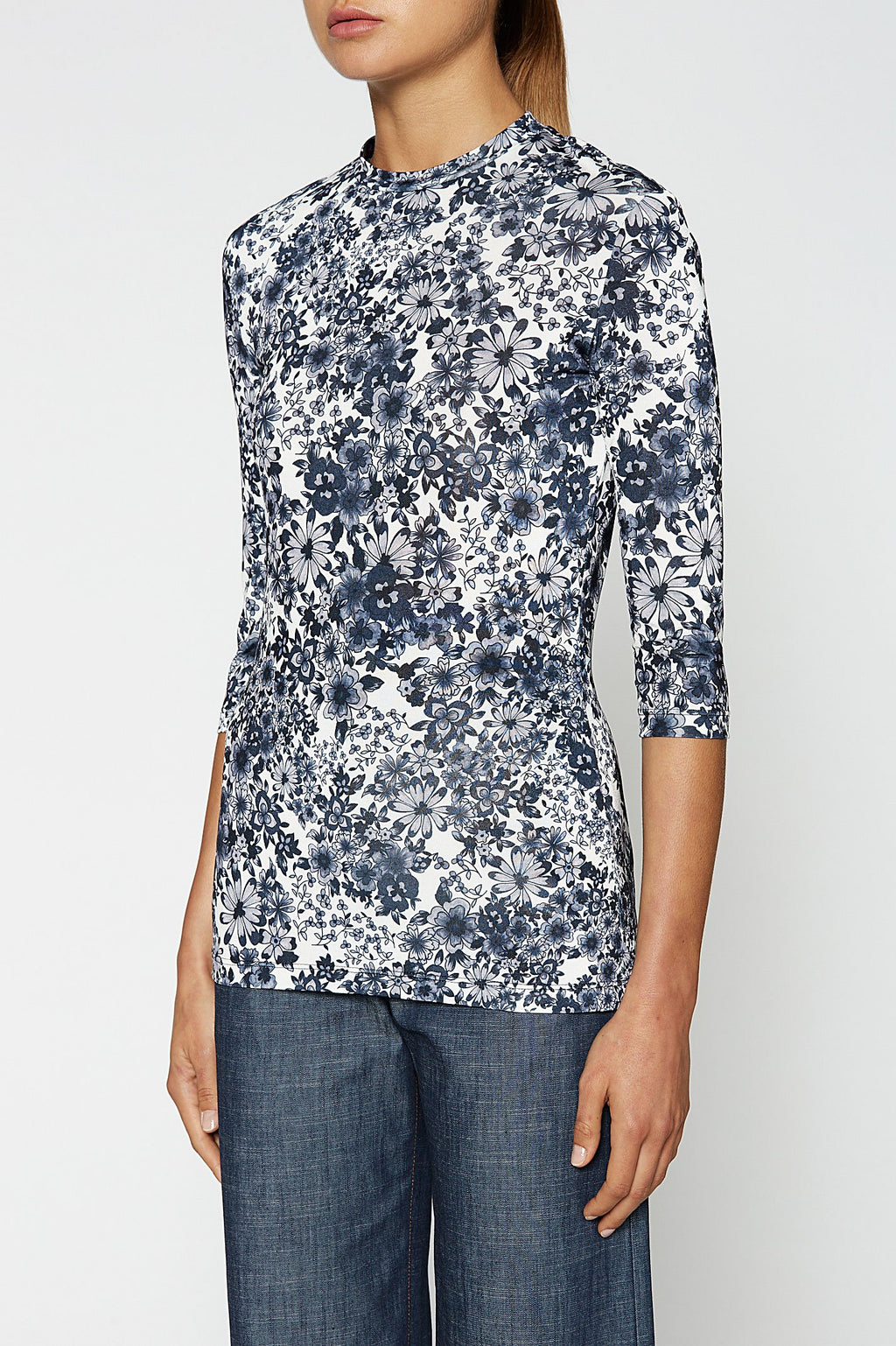 MONO FLORAL TEE