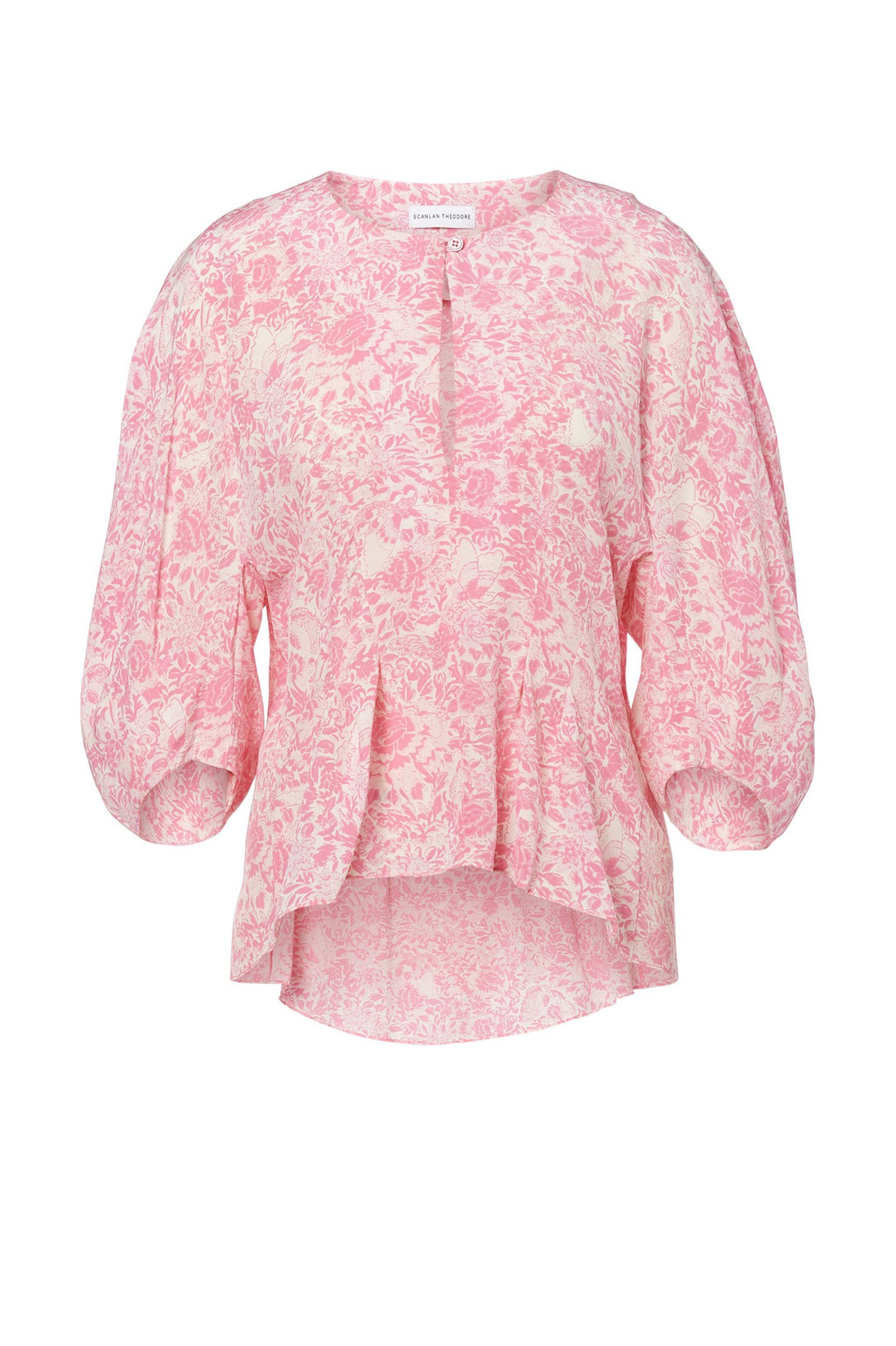 CDC FLORAL COCOON SLV BLOUSE