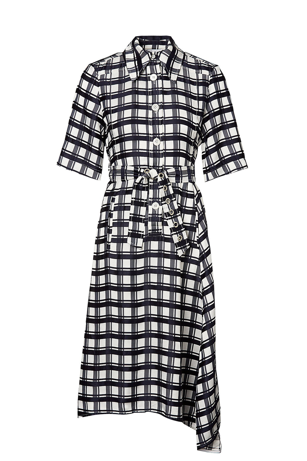 CHECK DRESS